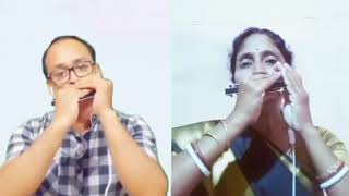 Ye Mera Dil Yaar Ka Deewana  Harmonica Duet  By Nirmal Karmakar And Jayashri Saha