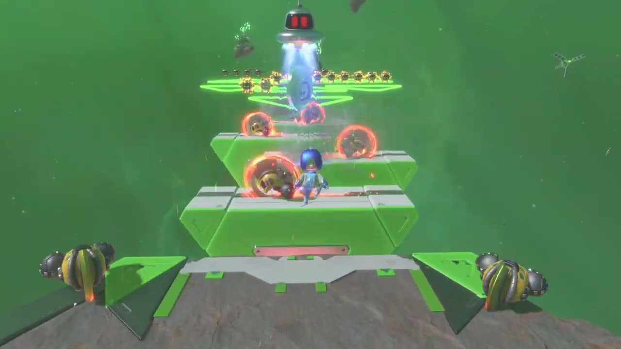 Astro Bot Cut 'N' Grind Speed Run