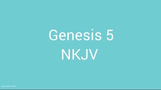 Genesis 5, NKJV