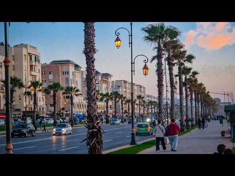 RABAT مباشرة جولة في أجواء ومناظر روعة بين مطاعم ومقاهي ديارالمنصوروالصباح بالكورنيش وبين الشوارع