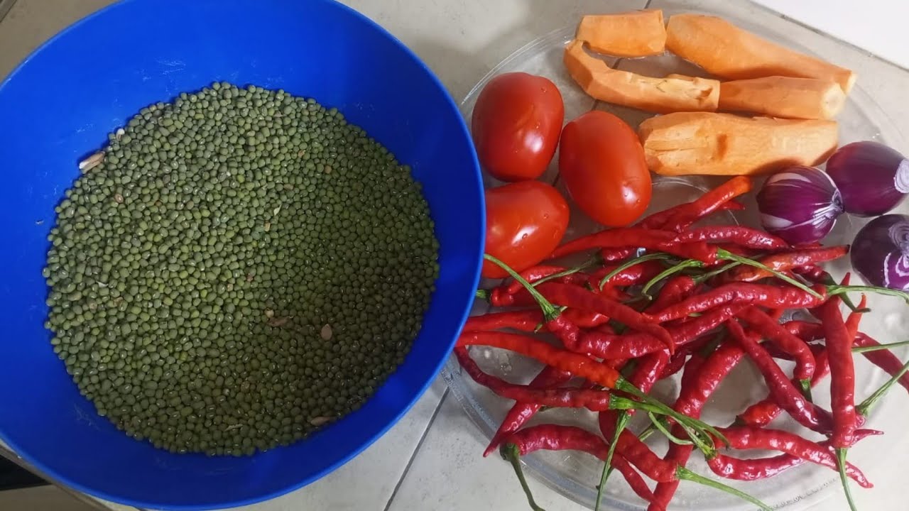 African Way  Of Cooking Delicious Mung  Beans   || Healthy lifestyle  || Healthy  Meals