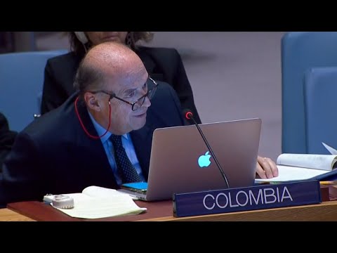 Intervención del Canciller Álvaro Leyva ante el Consejo de Seguridad de Naciones Unidas