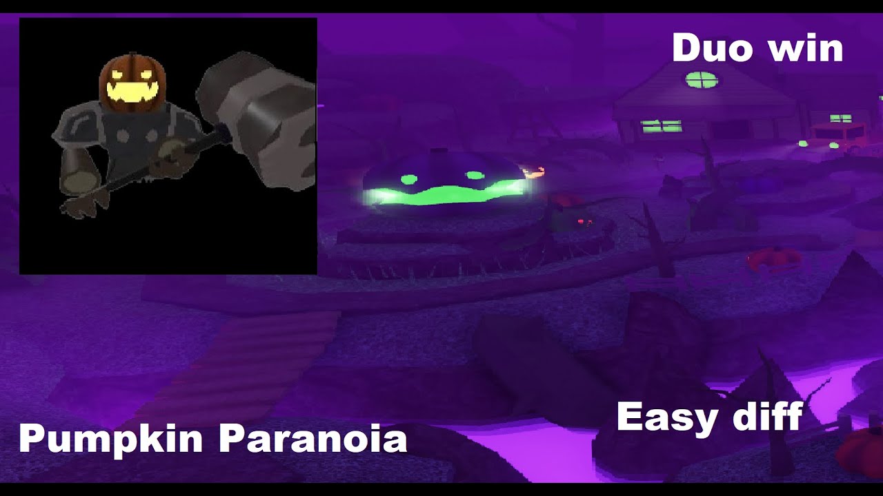 Pumpkin Paranoia Duo (Tower Heroes) Easy diff - YouTube