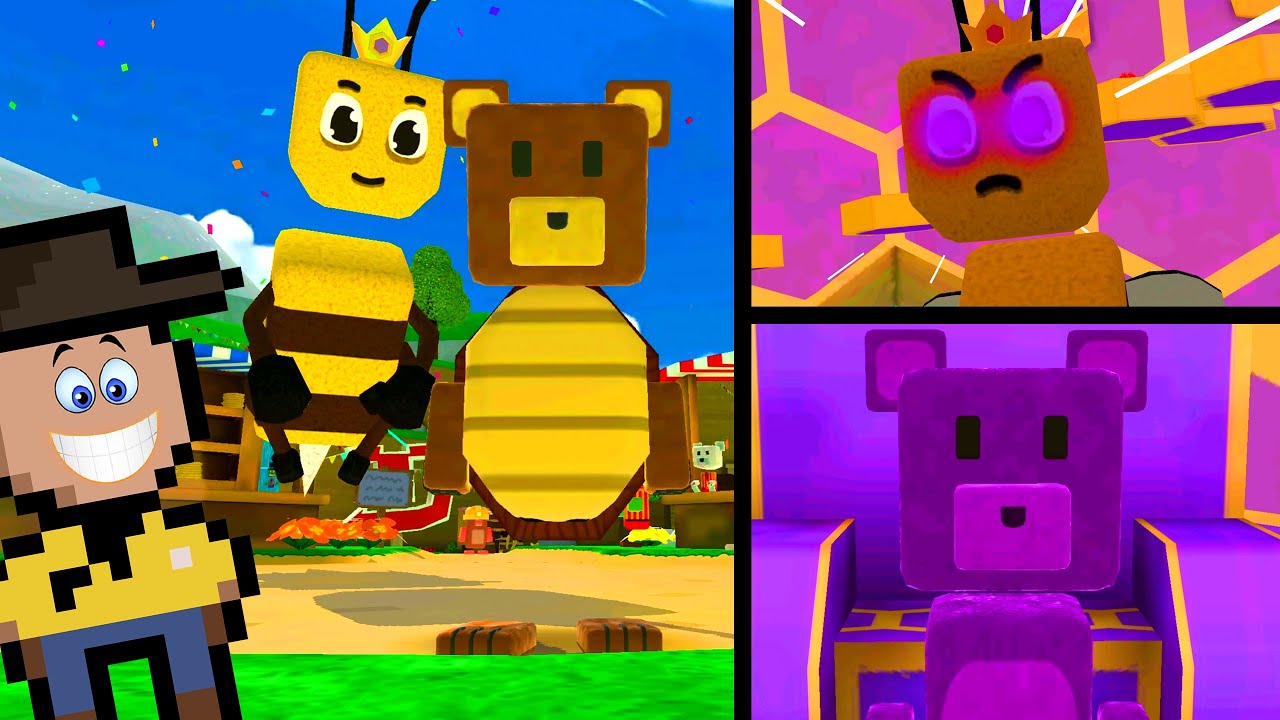 EU ME SURPREENDI QUANDO ZEREI O JOGO DO URSO!!! (Super Bear Adventure)