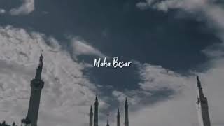 Allahuakbar maha besar - status WA