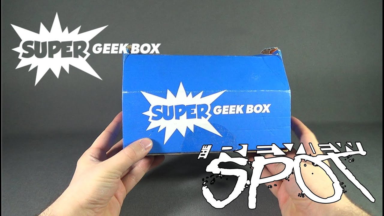 Subscription Spot - Super Geek Box May 2016 "Hero" Subscription Box UNBOXING!