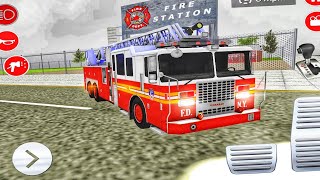 Brazil real fire truck driving simulator mod apk unlimited money 💰 screenshot 1