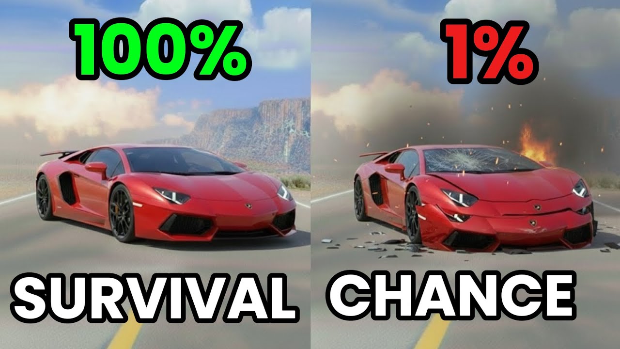 Realistic Crashes: Chance of Survival #16 | BeamNG.drive