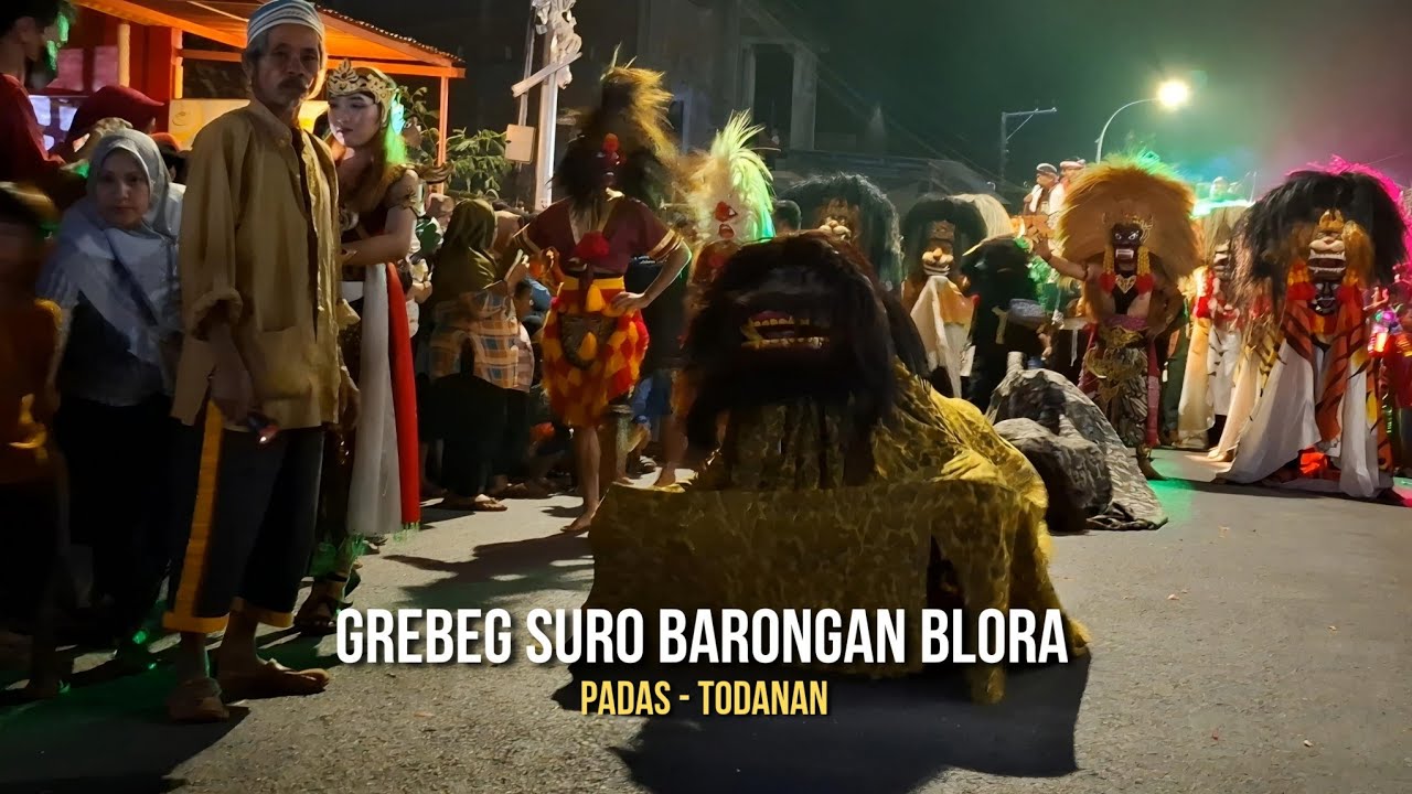 🔴 LIVE STREAMING - Grebeg Suro Barongan Blora Live Padas Todanan