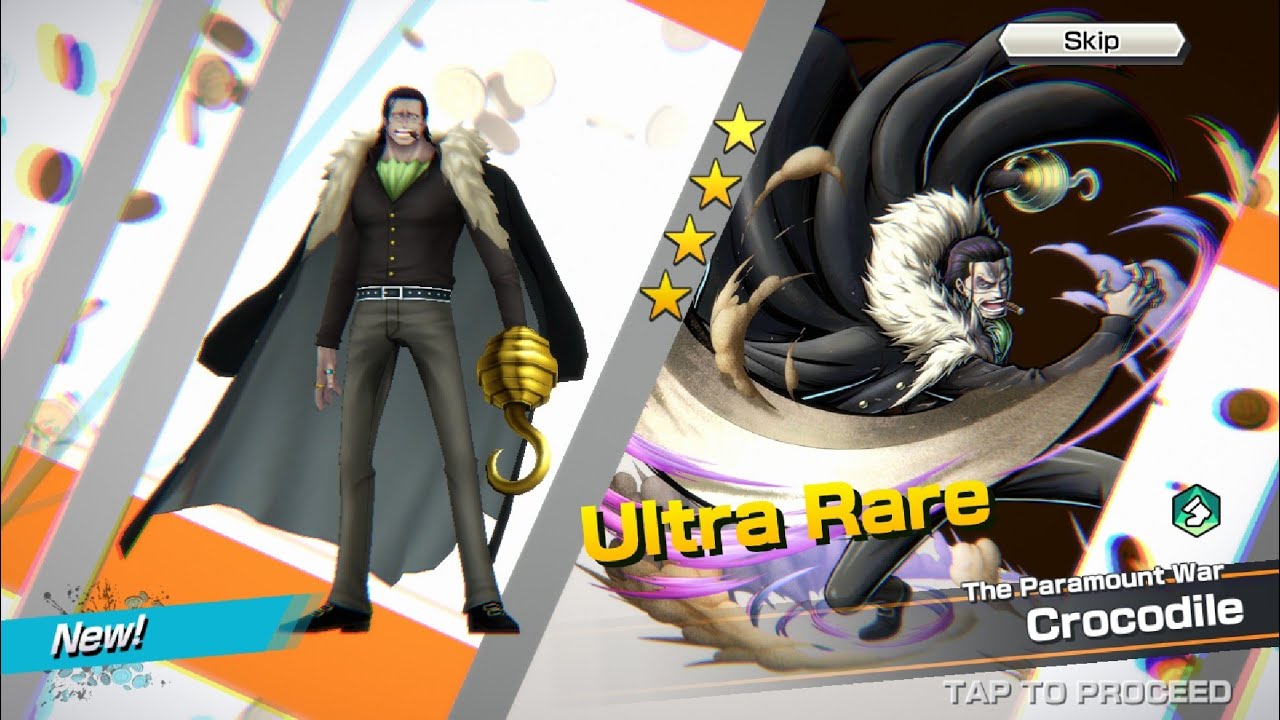 The paramount war "Crocodile" gameplay. One piece bounty rush YouTube