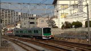 EV-E301系 ▲ACCUM 蓄電池電車 甲種 大船 2014/01/21