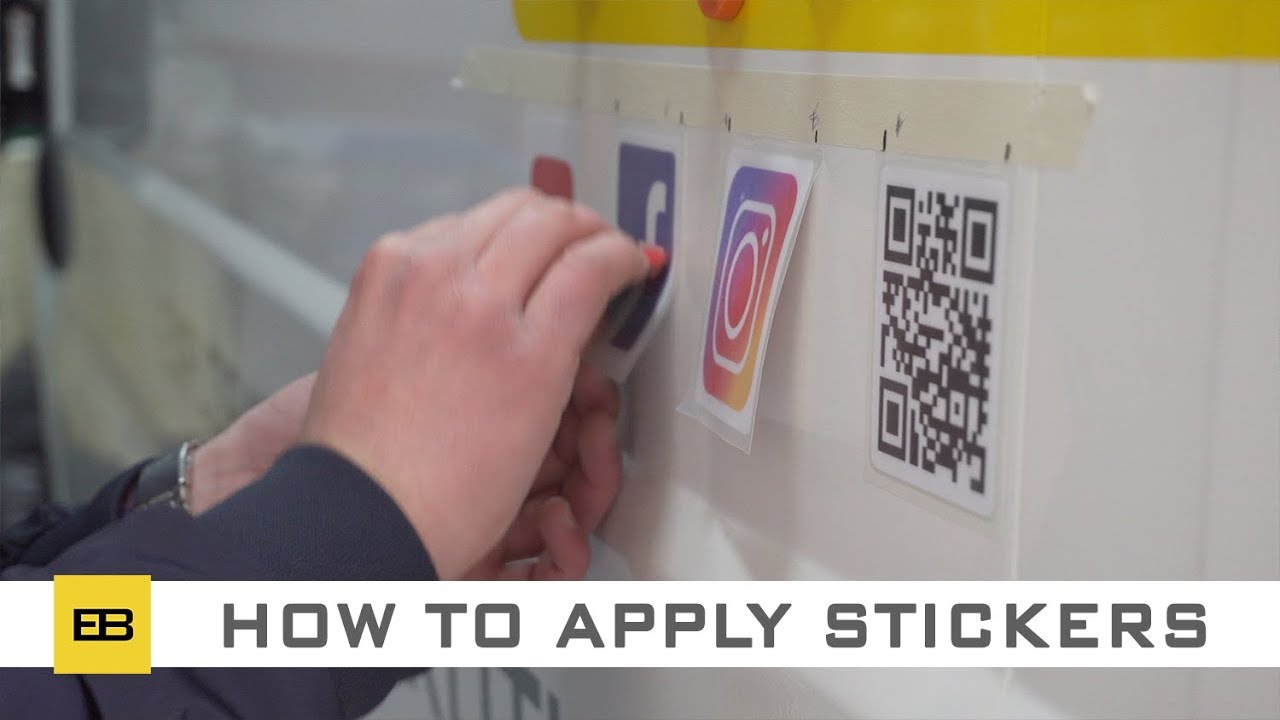 Custom Camper Van How to apply vinyl decals or sticker to your van or