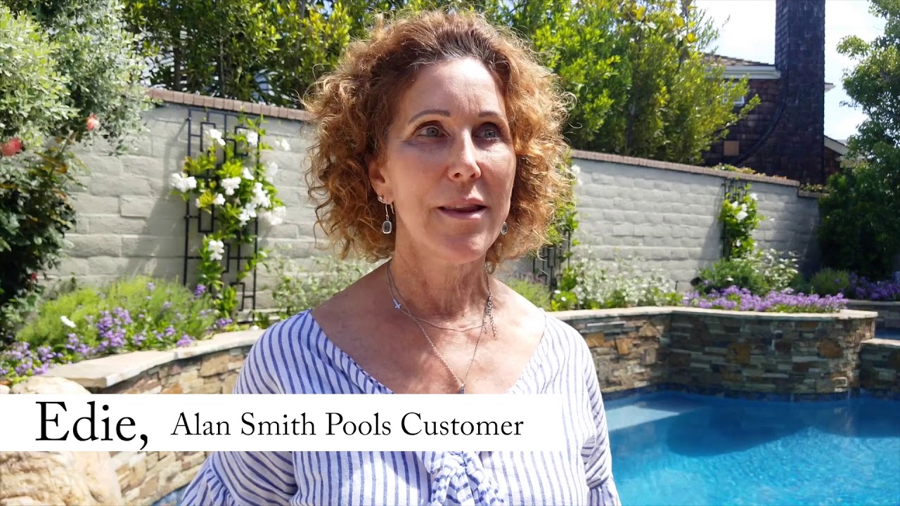 Newport Beach Customer, Edie Fisher, Testimonial on her pool remodel