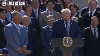 Dodgers News: President Trump Praises Shohei Ohtani, Dodgers at White House Celebration | ドジャース