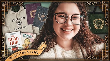 Reading Vlog: Orilium Academy merch?👀 🥳 Magical Readathon Week 2