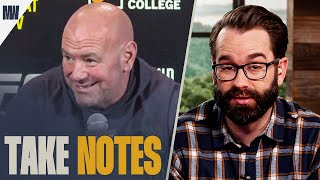 Dana White's Response To This Reporter Is Incredible