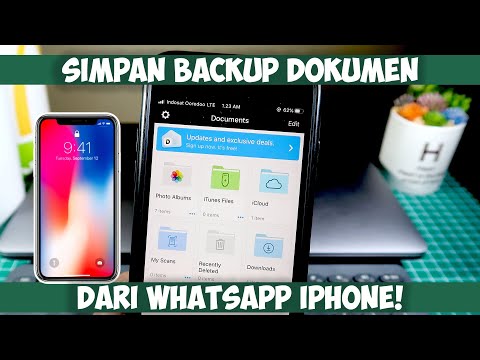 Cara Simpan File Penting Dari Whatsapp iPhone