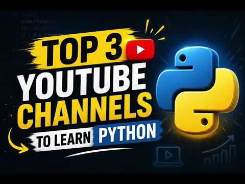 😳Top 3 YouTube Channels to Learn Python in 2026🚀