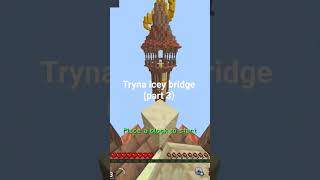 trying to master icey bridging on the controller (part 3) zeqa server #bedrockedition #zeqa