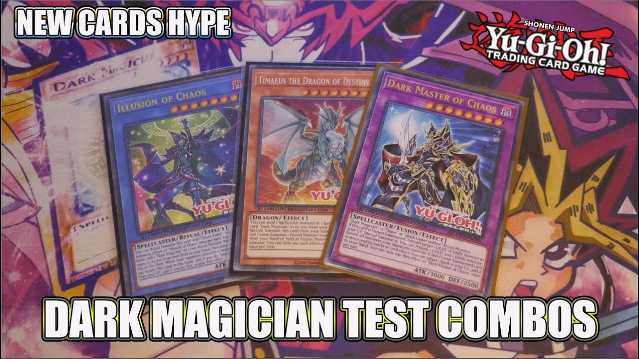 YUGIOH Dark Magician Combos Testing NEW Cards! - Post Battle of Chaos