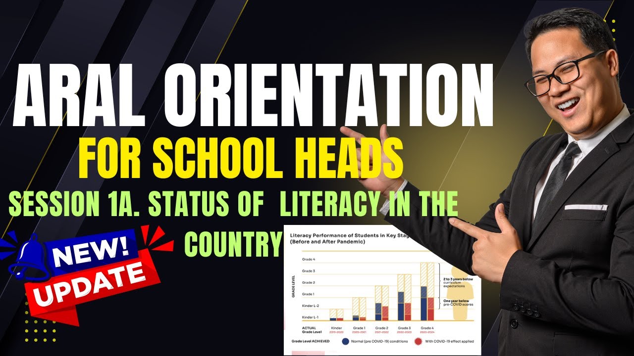 ARAL School Heads Orientation Session 1a I Literacy Performance Across Education Levels #aral