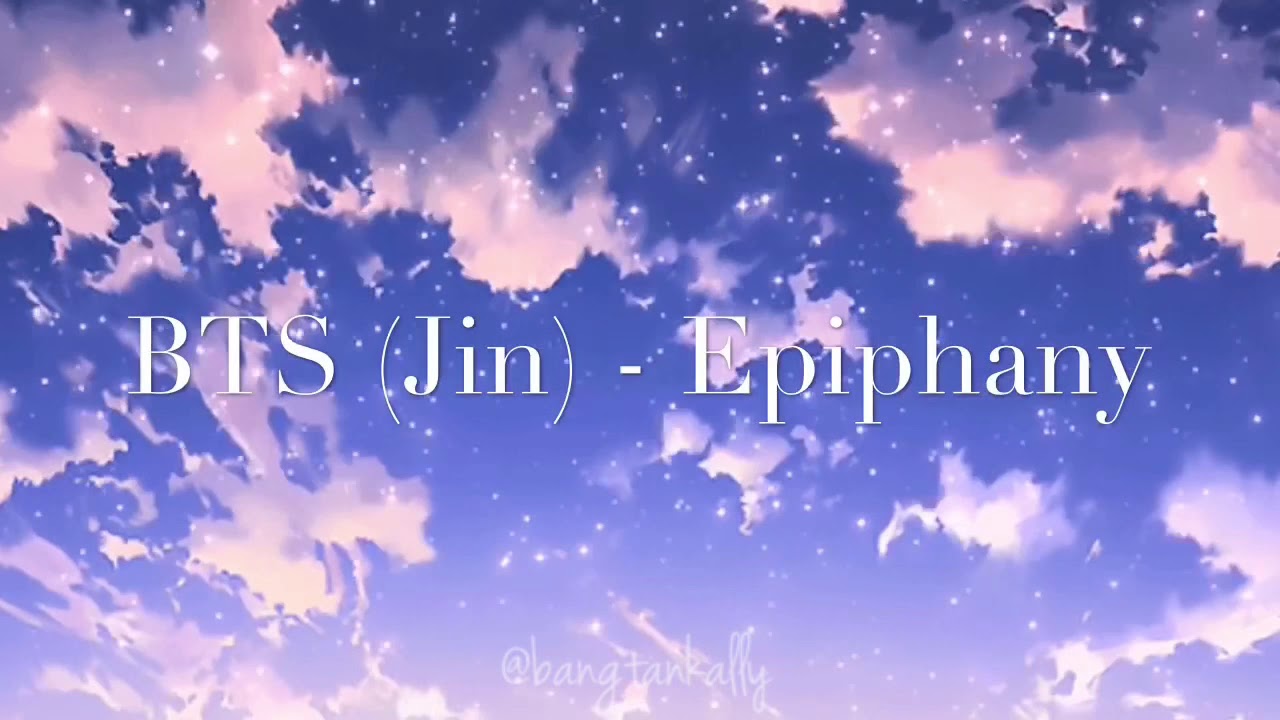 BTS (Jin) - Epiphany lyrics (English)