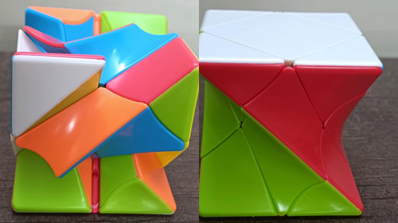TWISTED SKEWB CUBE #twisted #skewb #twistedskewb #rubikscube  PLS LIKE, SHARE, SUBSCRIBE. Thanks