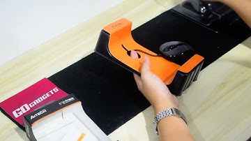 UNBOXING | A4Tech N-350-1 V Track USB Wired Mouse Glossy Grey | GO GADGETS