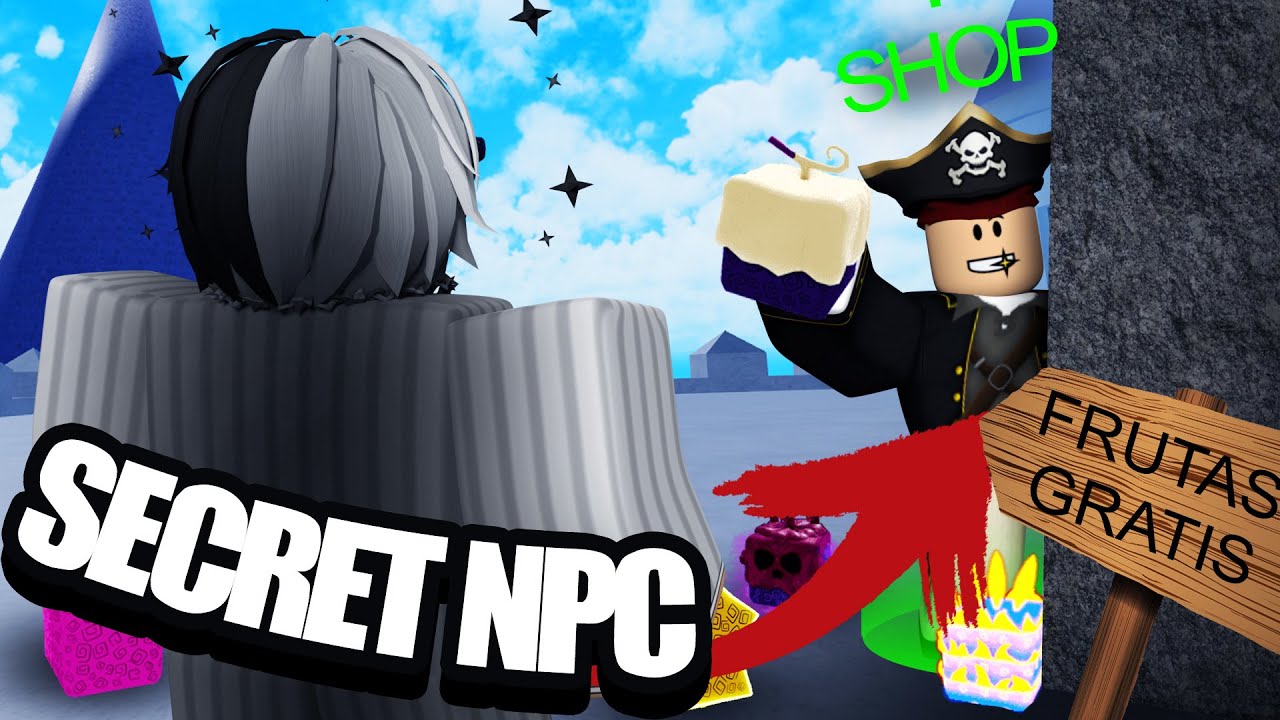 NPC DE FRUTA PERMANENTE NO BLOX FRUITS! #bloxfruits #roblox