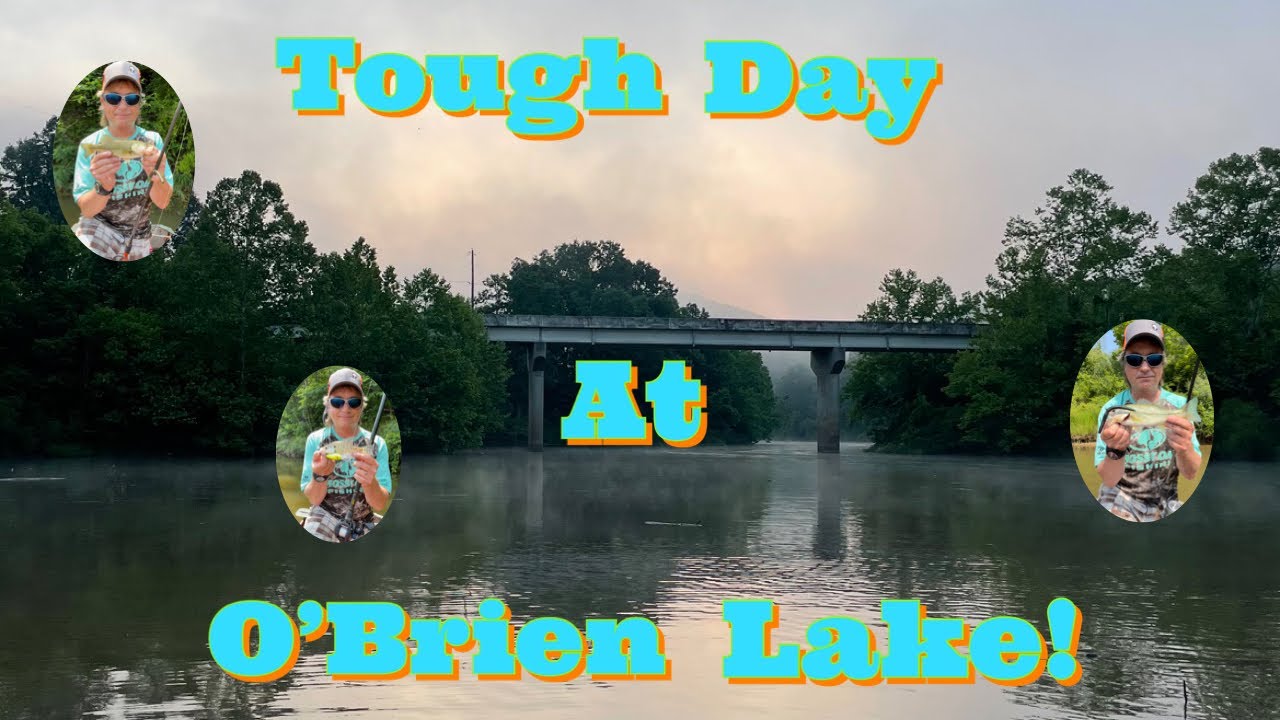 O’Brien Lake, toughest day in a long time! Wacky rig, crankbait, and