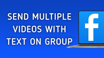 How To Send Multiple Videos With Text On Facebook Chat Group On PC (New Update)