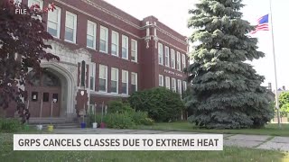 Grand Rapids Public Schools closed for rest of week due to heat