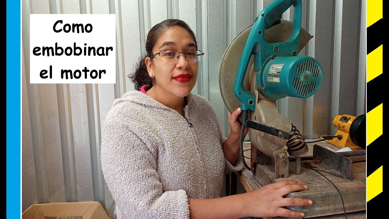 Reparación de sierra cortadora quemada marca Makita