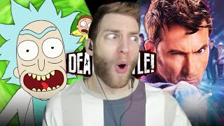 THE DOCTOR CAN DO THAT?!?! Reacting to "Rick Sanchez vs The Doctor" Death Battle