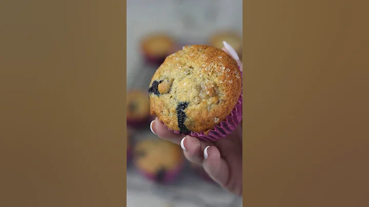 Blueberry banana muffins #muffins #recipe #baking #easyrecipes
