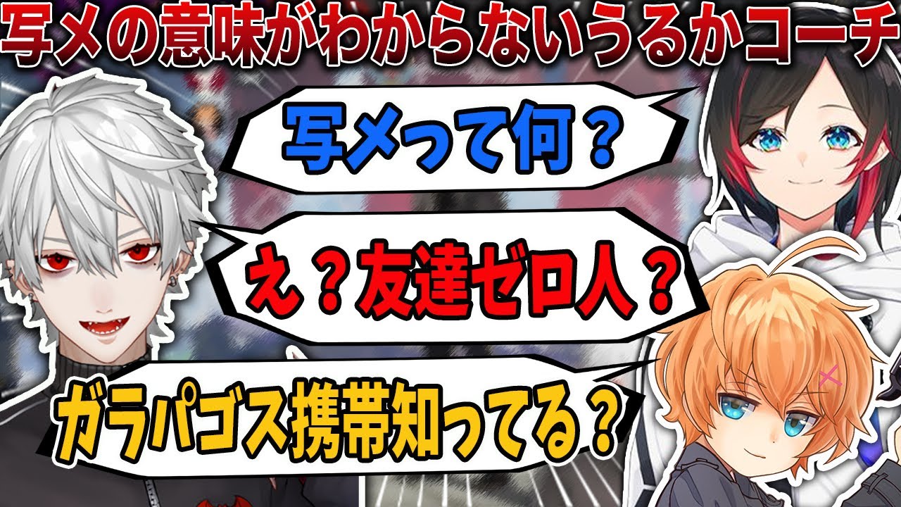 写メがわからずボコボコにされるうるかコーチ【葛葉/渋谷ハル/白雪レイド/うるか/トロールアイス渋谷店】