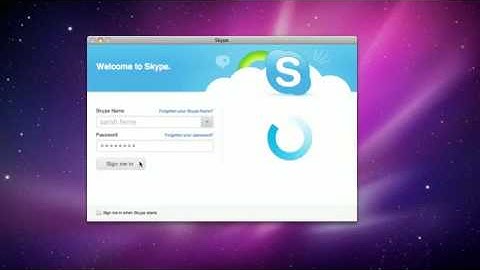 Group video calling with Skype