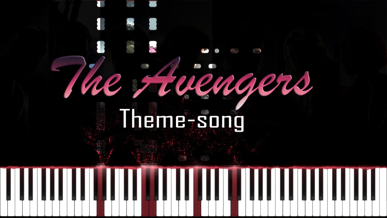 The Avengers Theme Song Piano Tutorial Synthesia Visualization