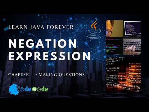 Negation Expression | Java Programming | Java Tutorial