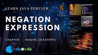 Negation Expression | Java Programming | Java Tutorial