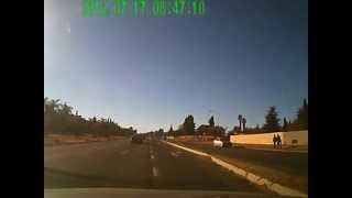 N17 - car u-turn on Highway
