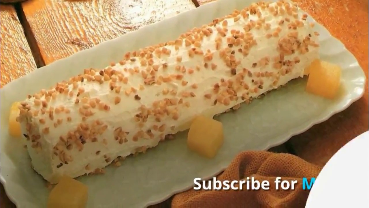 How To Make a Gingernut Log Dessert YouTube