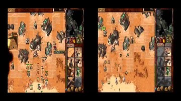 Dune 2000 ultimate 3 - dato(E) and Dr.Dune(F) vs 4 allied emperor AI
