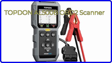 REVIEW (2025): TOPDON AL500B OBD2 Scanner. ESSENTIAL details.