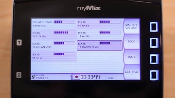 Recording with myMix