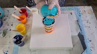 #1968 Incredible Cells In This HUGE Acrylic Flip Cup Pour by Pouring Your Heart Out 6,280 views 1 month ago 23 minutes