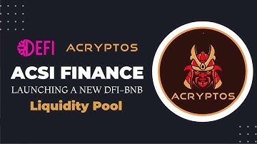 HLGH Review: DEFICHAIN & ACRYPTOS - Thông Tin Chi Tiết & Làm Thế Nào Để Đầu Tư, Farms Ở DFI-BNB Pool