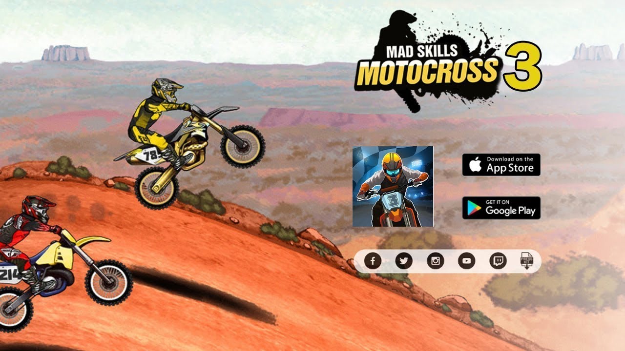 игры про мотокросс на андроид. Mad skills motocross. 8. Mad skills 3. мад скилс мотокросс 3.