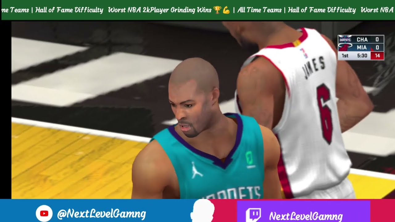Worst NBA 2k Player | All Time Teams | Hall of Fame Difficulty