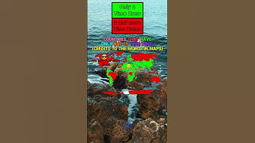 Countries with only 1 Time Zone in the world (Credits to the.world.in.maps)